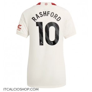 Manchester United Marcus Rashford #10 Terza Maglia Femmina 2023-24 Manica Corta